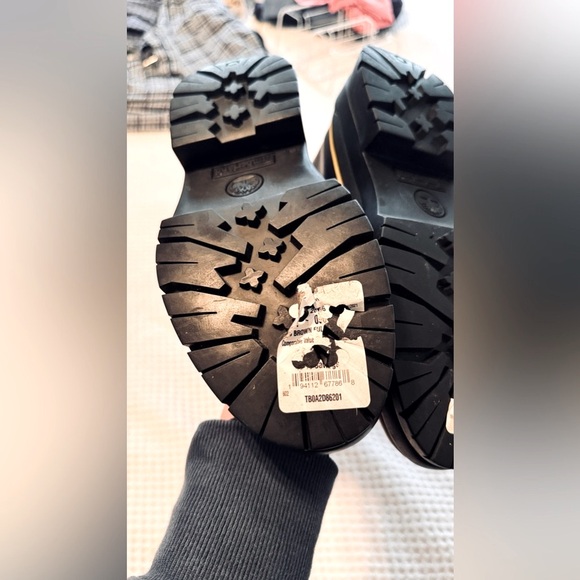 TIMBERLAND Malynn Waterproof Tall Boots Brown Full Grain Leather - Picture 16 of 16